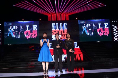 赫斯特中國董事總經(jīng)理艾彌爾先生、 赫斯特中國出版總經(jīng)理?xiàng)铉渑俊ⅰ禘LLE世界時(shí)裝之苑》編輯總監(jiān)曉雪女士致辭