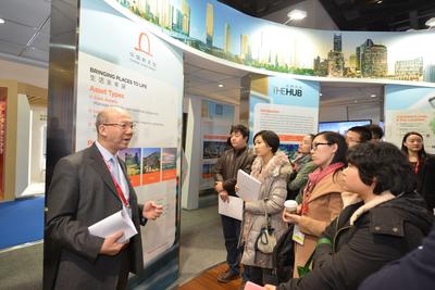 中國新天地商業部執行總監譚祐華先生現場解讀“天地”模式