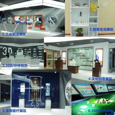 圖2：3D打印在工業制造、生物醫療、文化創意、教育等領域都有廣泛的應用前景